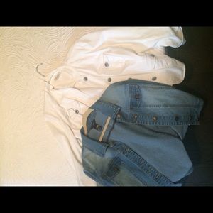 2 denim jackets