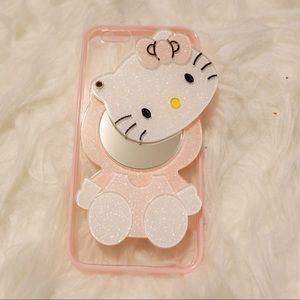Hello Kitty Iphone 6 ,6+ ,7+ case with mirror