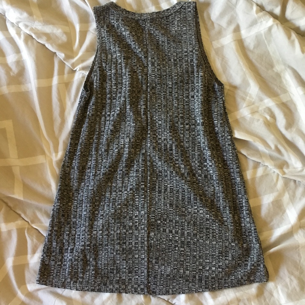 Charcoal Ribbed Blouse ✨ - Picture 3 of 5