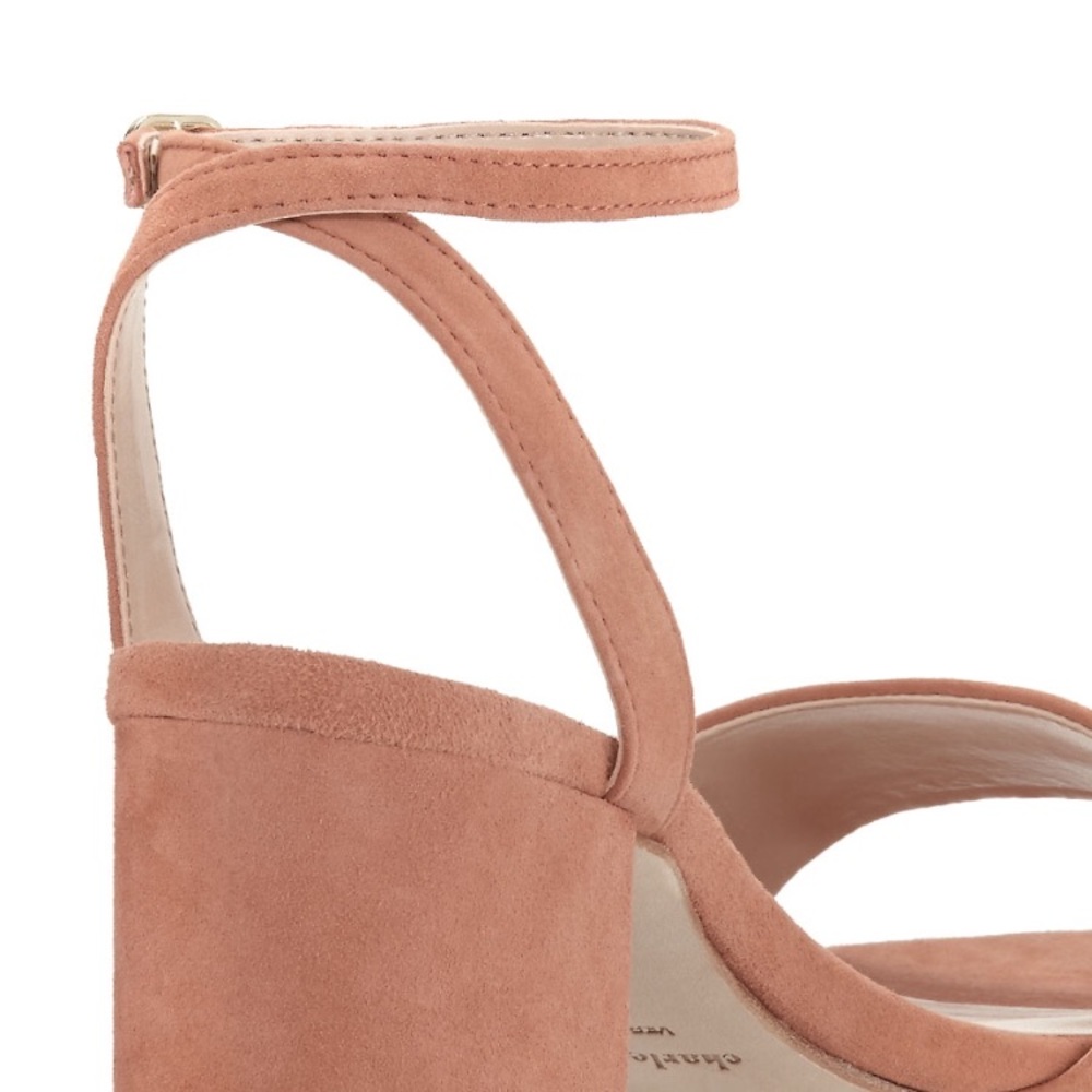Suede sandal