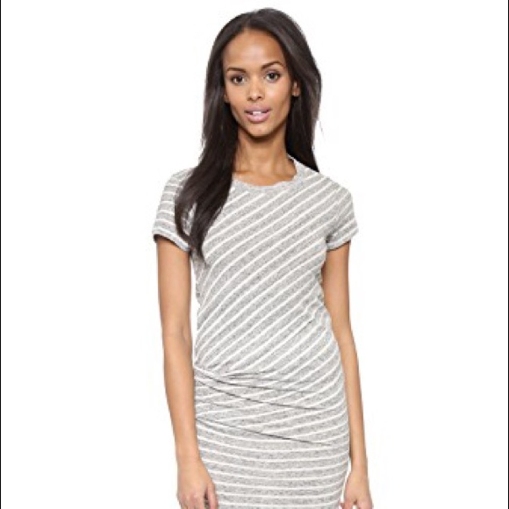 James Perse Striped Maxi Dress - 0