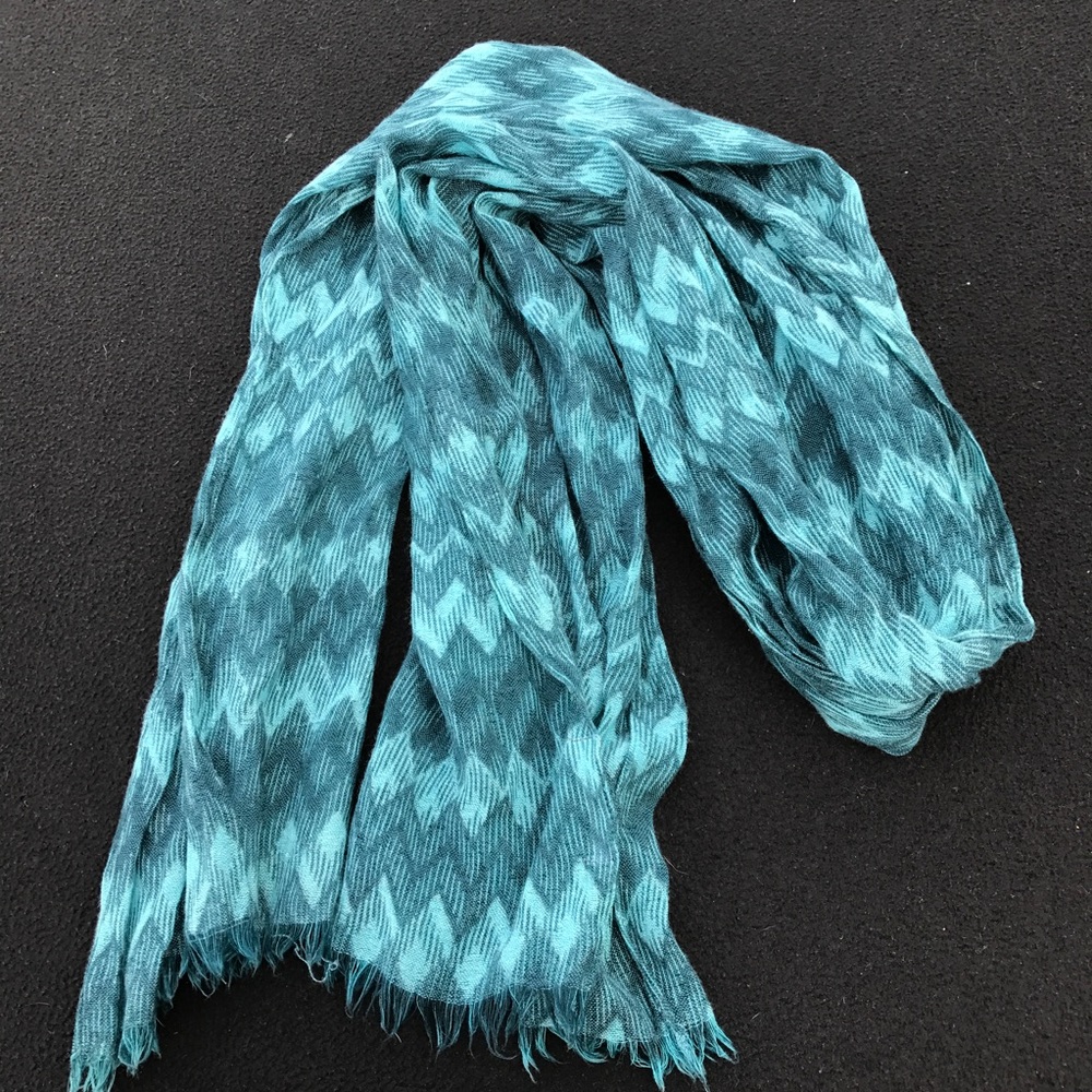 Teal Fashion Scarf