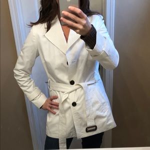 Petite small white jacket