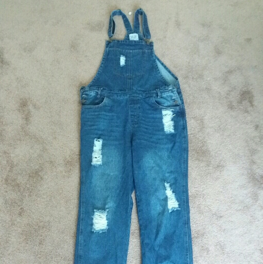 Denim Overall Large