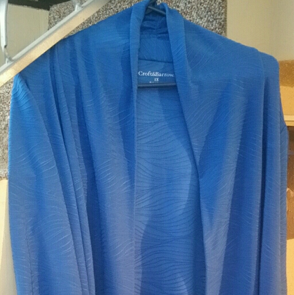 Croft & Barrow open Front Cardigan
