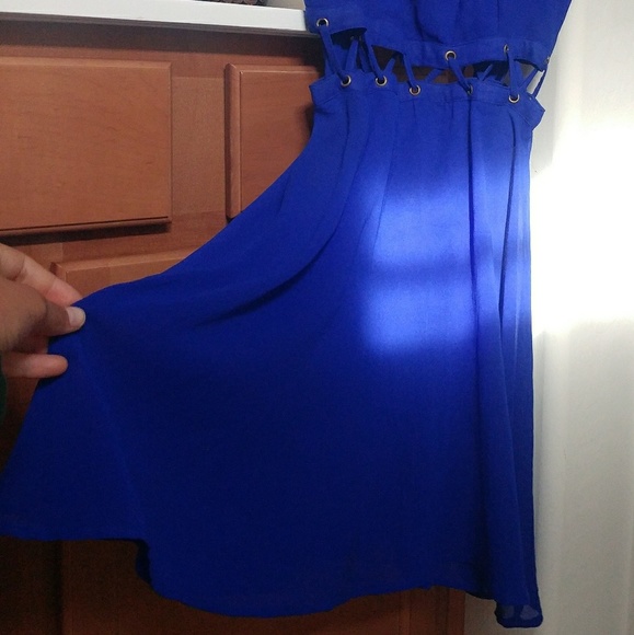 Blue Spring Dress - Picture 3 of 5
