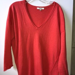 Lightweight V neck sweater