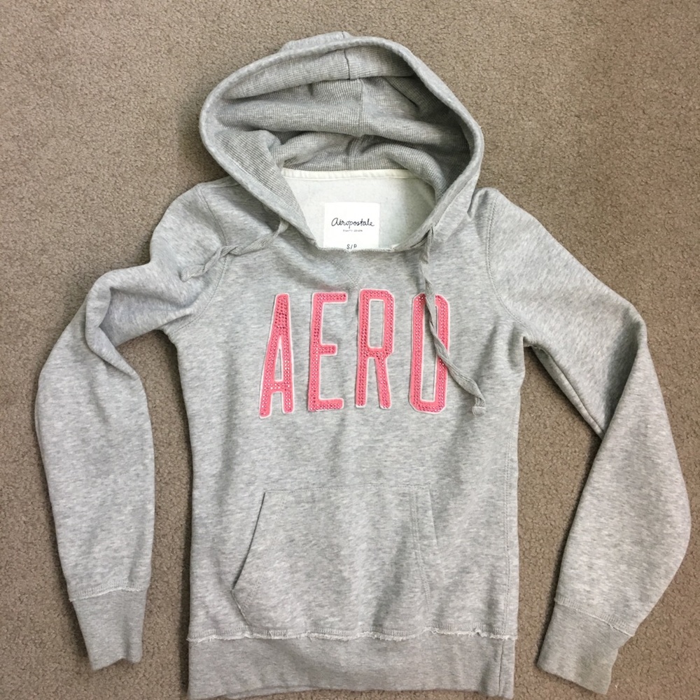 Aeropostale Grey Hoodie