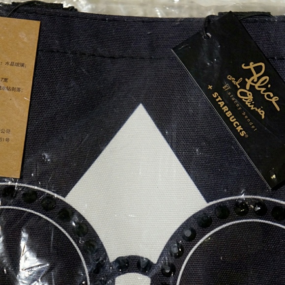 Alice and Olivia + Starbucks limited edition tote - Picture 2 of 7