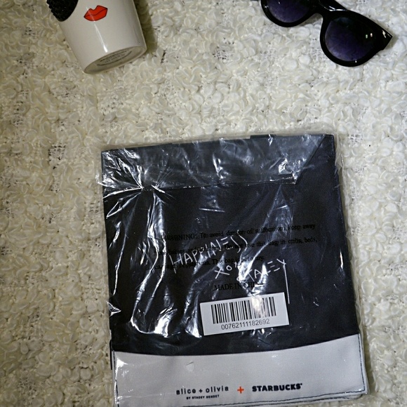 Alice and Olivia + Starbucks limited edition tote - Picture 4 of 7