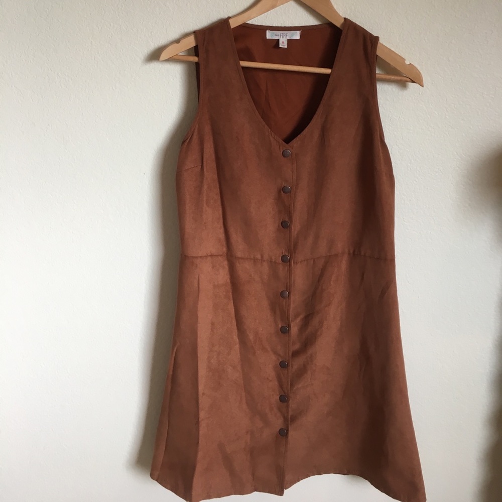 Front snap dress