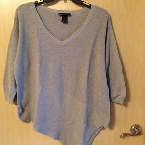 Lane Bryant grey sweater