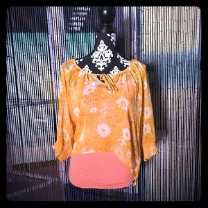 Forever 21 yellow top