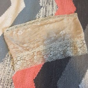 POOF! lace bandeau bra- S/M
