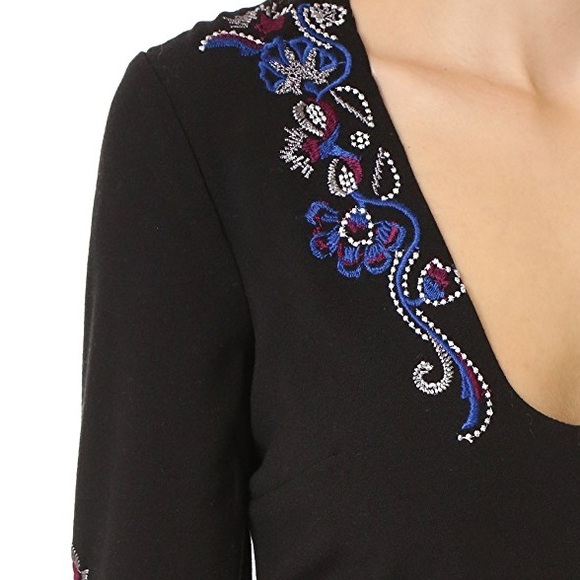 Free People Embroidered Bell Sleeve Dress - Picture 6 of 6