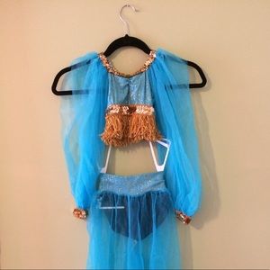 Princess Jasmine costume used for an acro piece