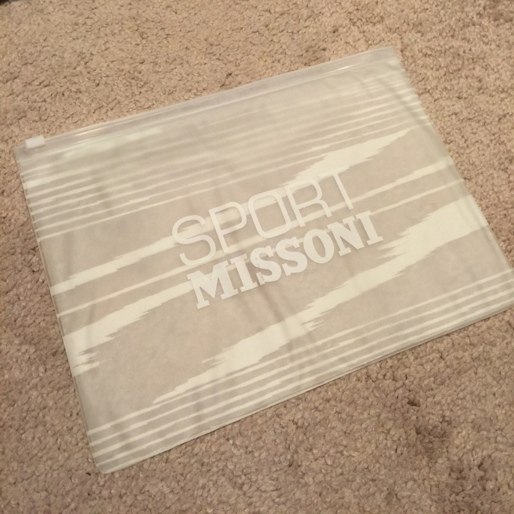 MISSONI SPORT swim pouch
