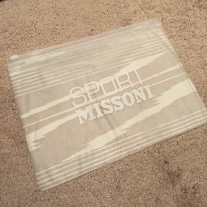 MISSONI SPORT swim pouch