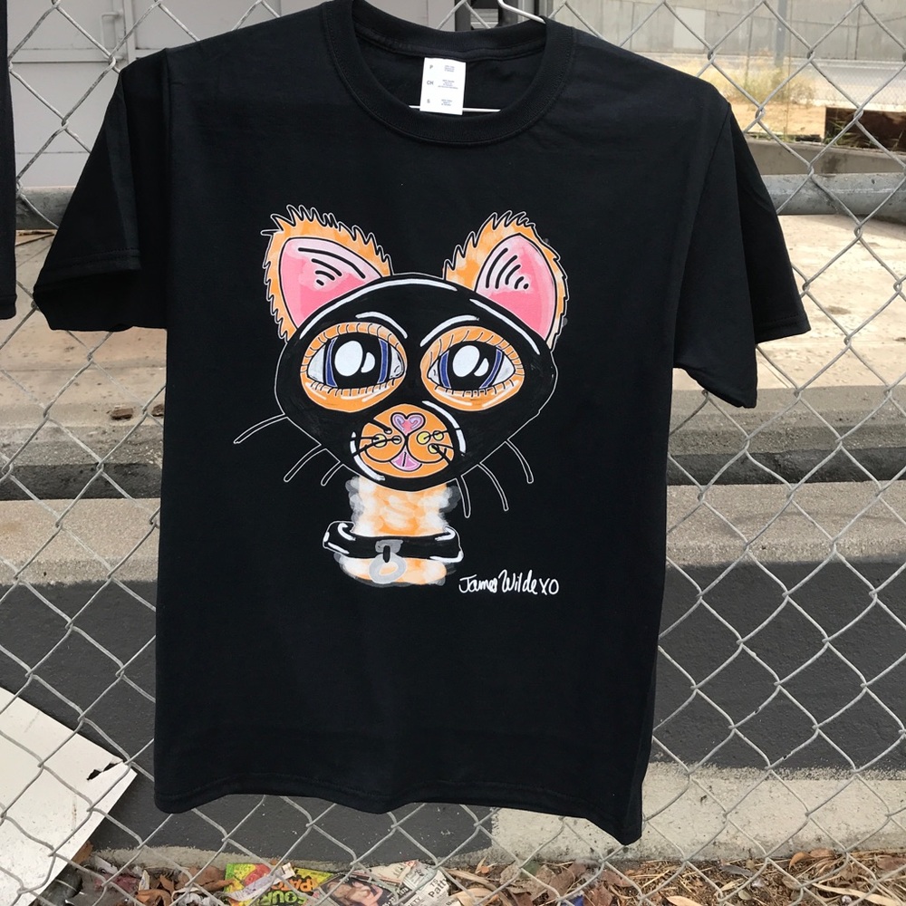 FRISKY FUNKY CAT T SHIRT KITTEN