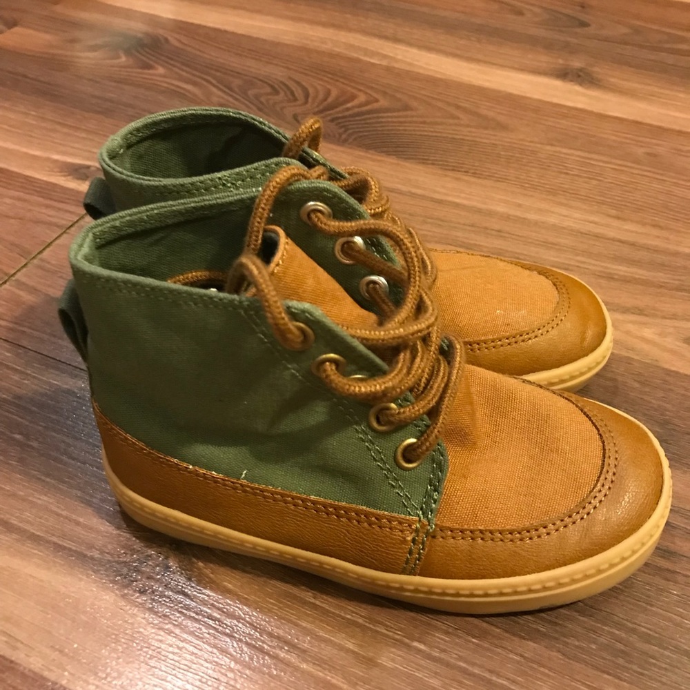 Toddler Boy Casual Shoe Green/Tan OldNavy