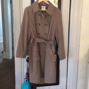 Knee length trench