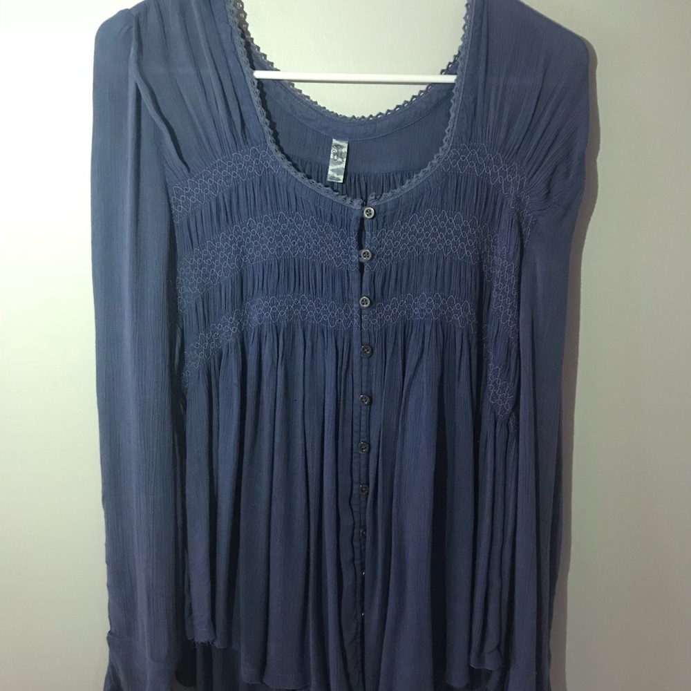 Free people boho top - worn once