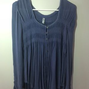 Free people boho top - worn once
