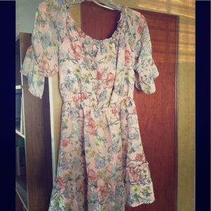 Off the shoulder dress