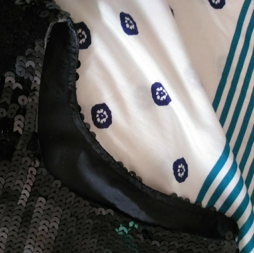 Womens Sequined shell - Picture 3 of 8