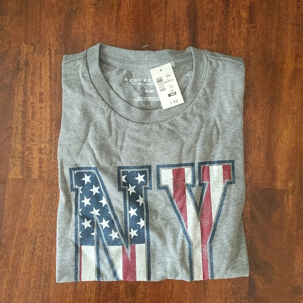 NY USA Flag Shirt