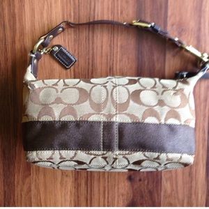 Coach signature mini purse