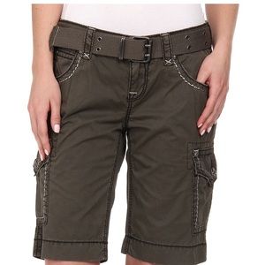 Rock Revival olive cargo shorts