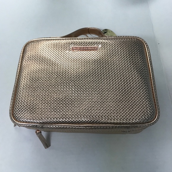 🔥Sale🔥Fashion make up bag Rose Gold nwt - Picture 5 of 8