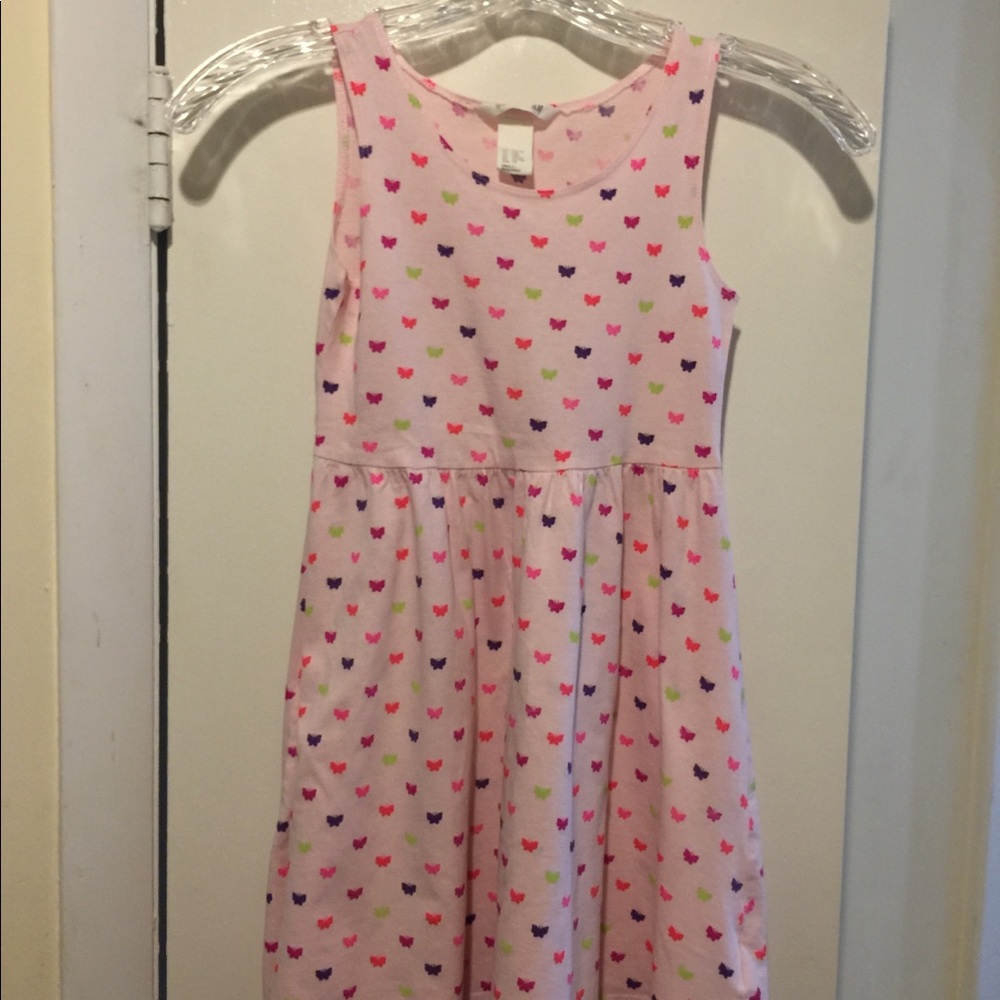 H&M Butterfly Dress, size 7/8
