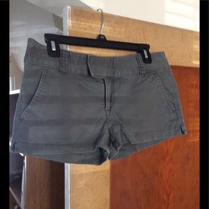 Express Green Khaki shorts
