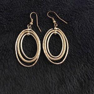 Gold and silver hoops