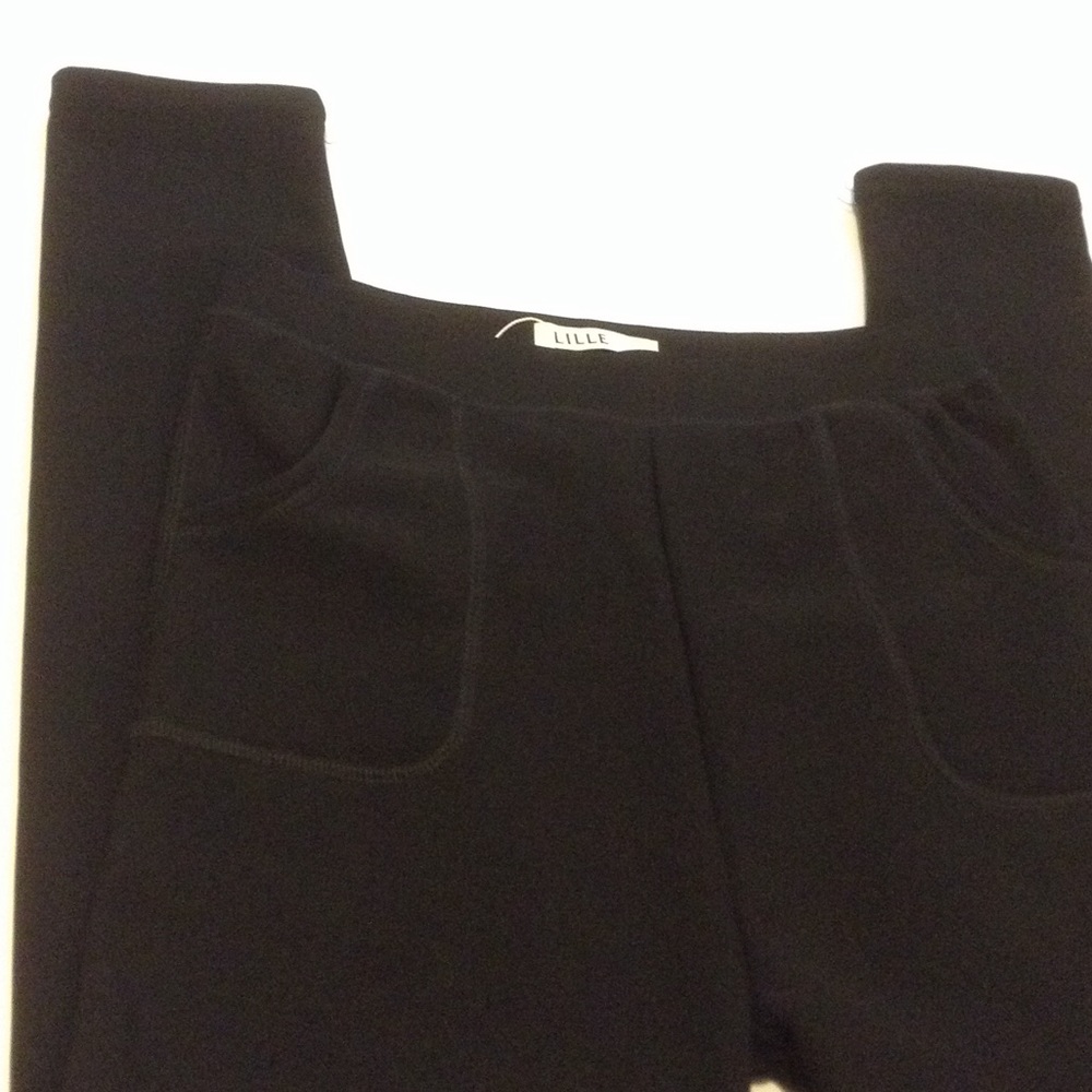 Thick black Lille leggings from Australia