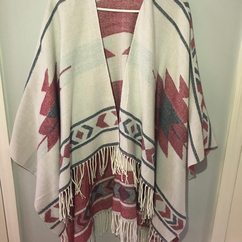 trial print poncho