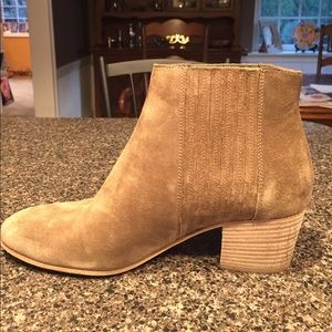 Vince , Haider booties - Color Flint,  Worn once.