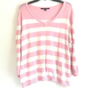 Pink Striped Sweater 💕