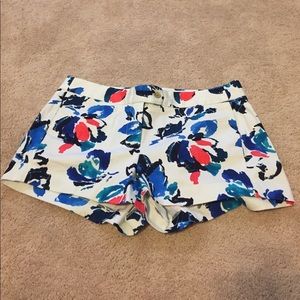 J. Crew Floral shorts size 10
