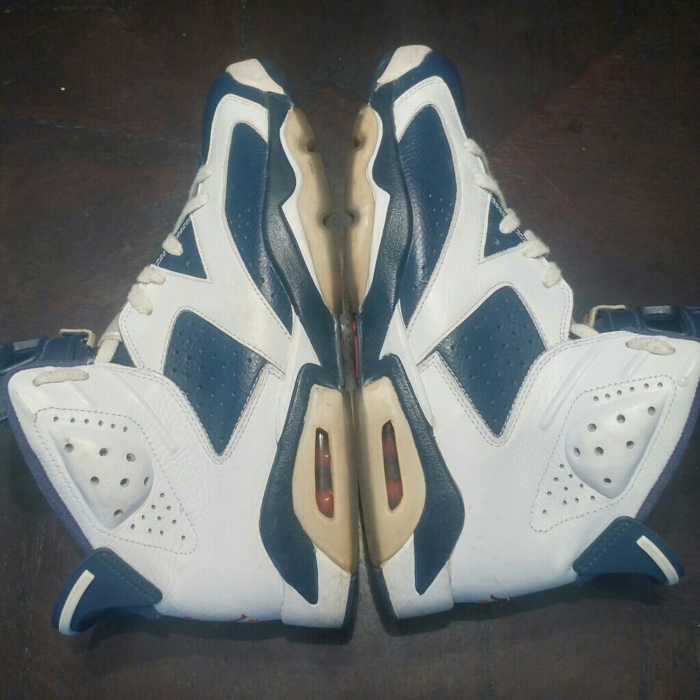 Jordan 6 Olympic Retro Nike Kobe Lebron KD NBA