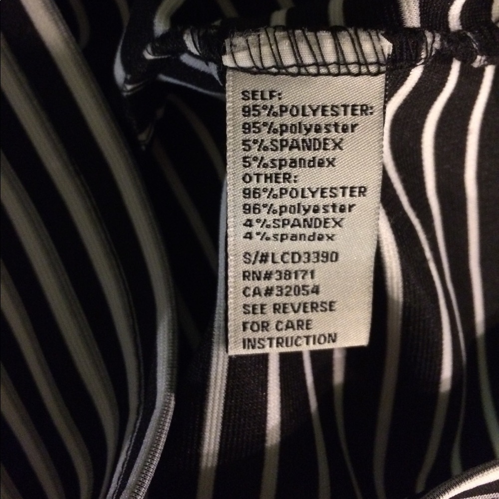 sale NWOT Lucca Couture striped dress - Picture 6 of 6