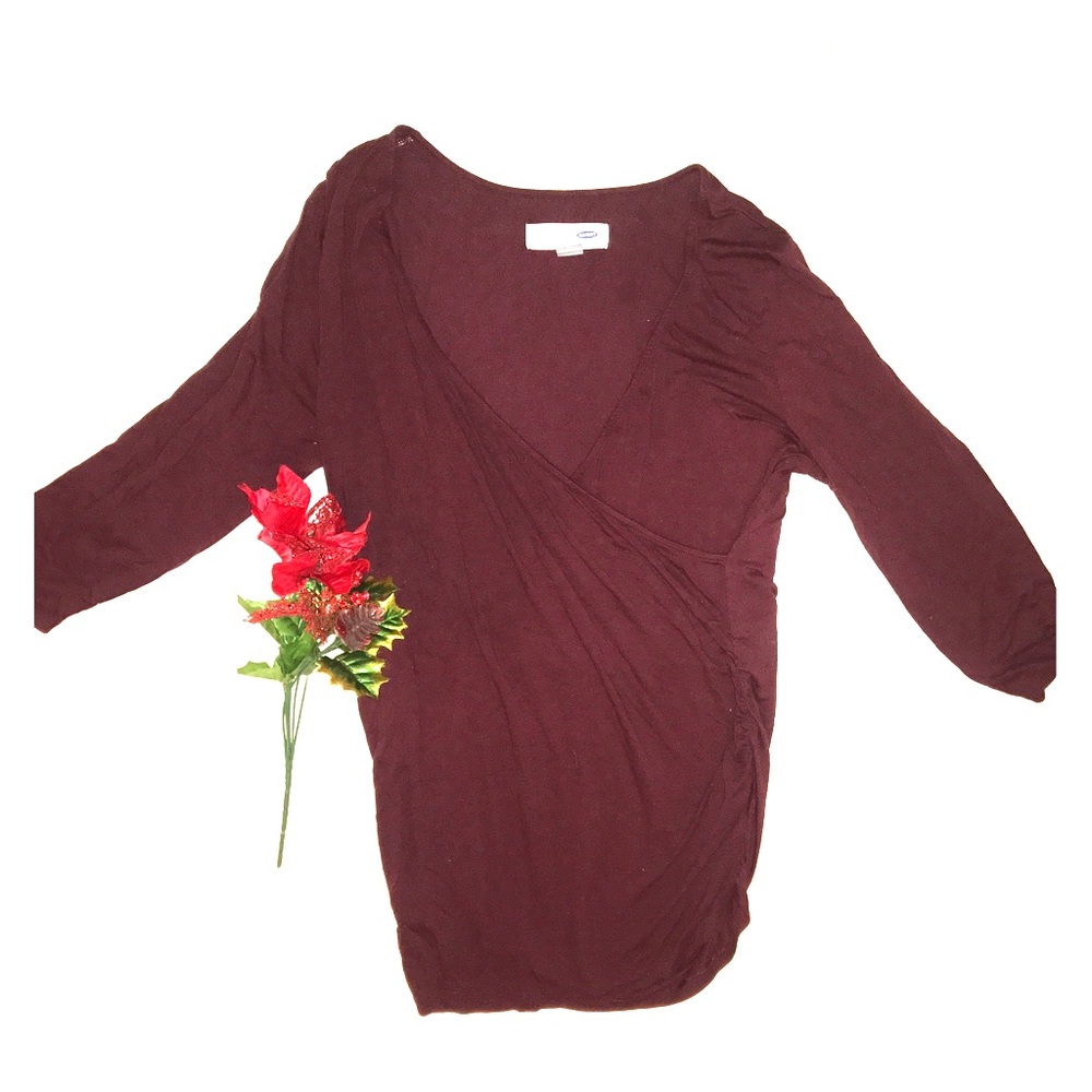 Maternity v neck tunic