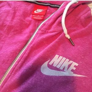 Women's Nike Gym Vintage Zip Up Hoodie