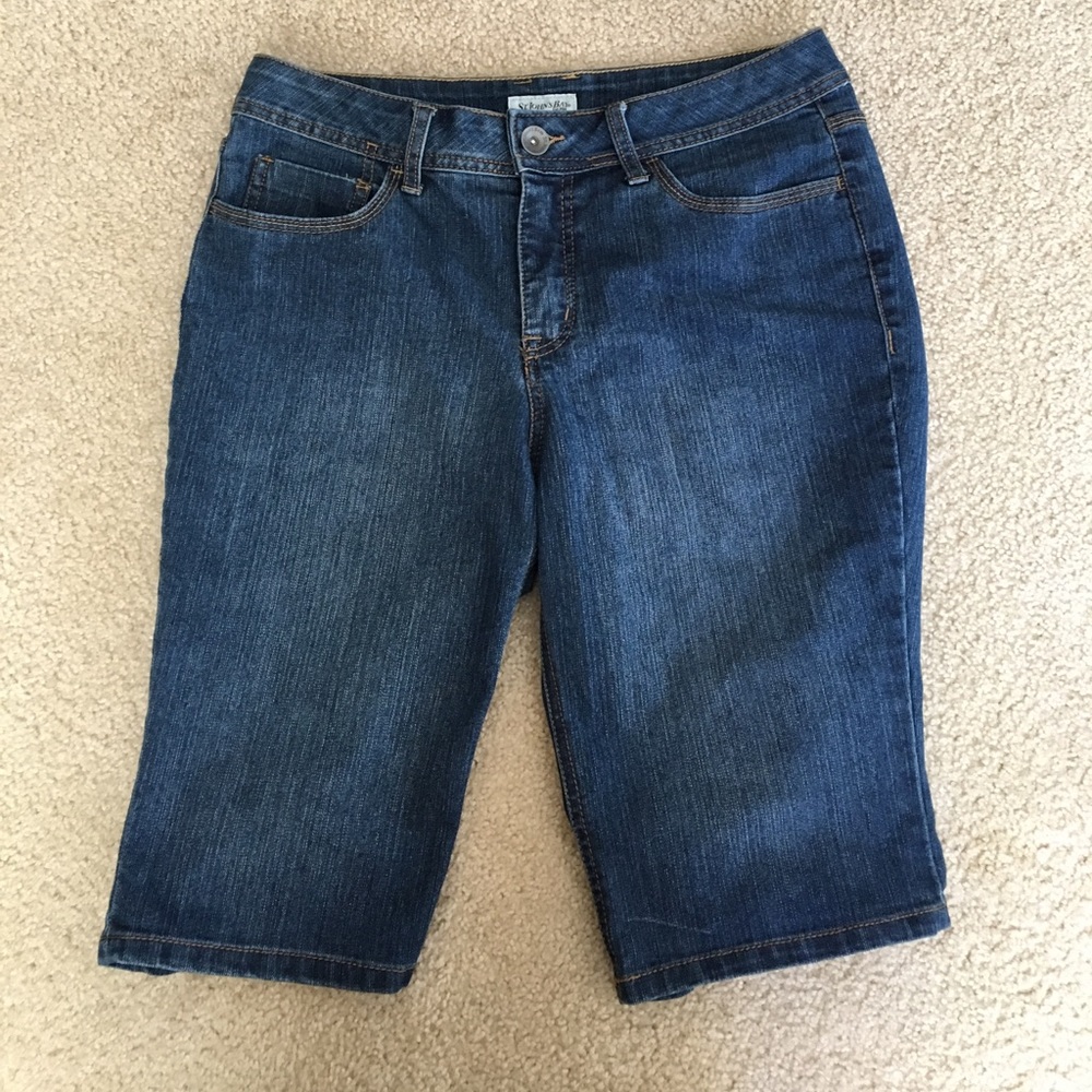 St John Bay Blue Jean Shorts