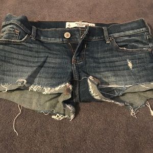 Abercrombie and Fitch denim shorts. Hardly worn.