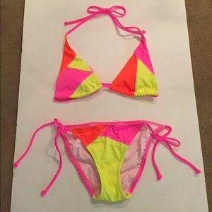 Victoria’s Secret Fluorescent bikini