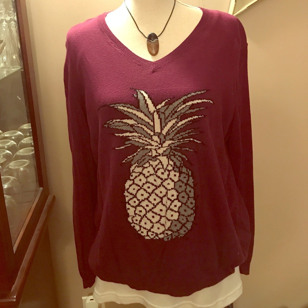 Pineapple sweater