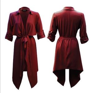 Women’s  Red Duster/ Jacket